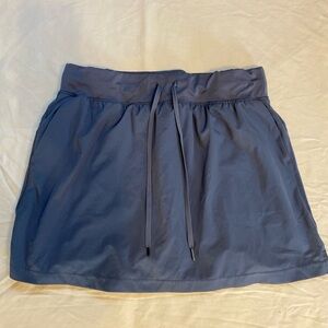 90 Degree By Reflex Blue Gray Athletic‎ Mini Skirt Skort Size Large​